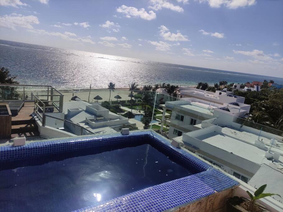 Bonita Habitacion Con Pequena Piscina A Aire Libre Puerto Morelos Extérieur photo